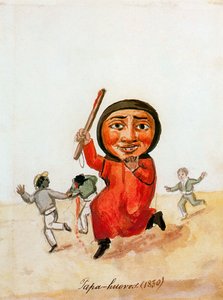 パンチョ・フィエロの水彩画（リマ、1807-リマ、1879） 作： Pancho Fierro